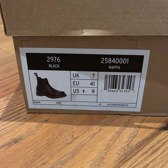 Dr. Martens Black Leather Ankle Boots - Picture 4 of 4